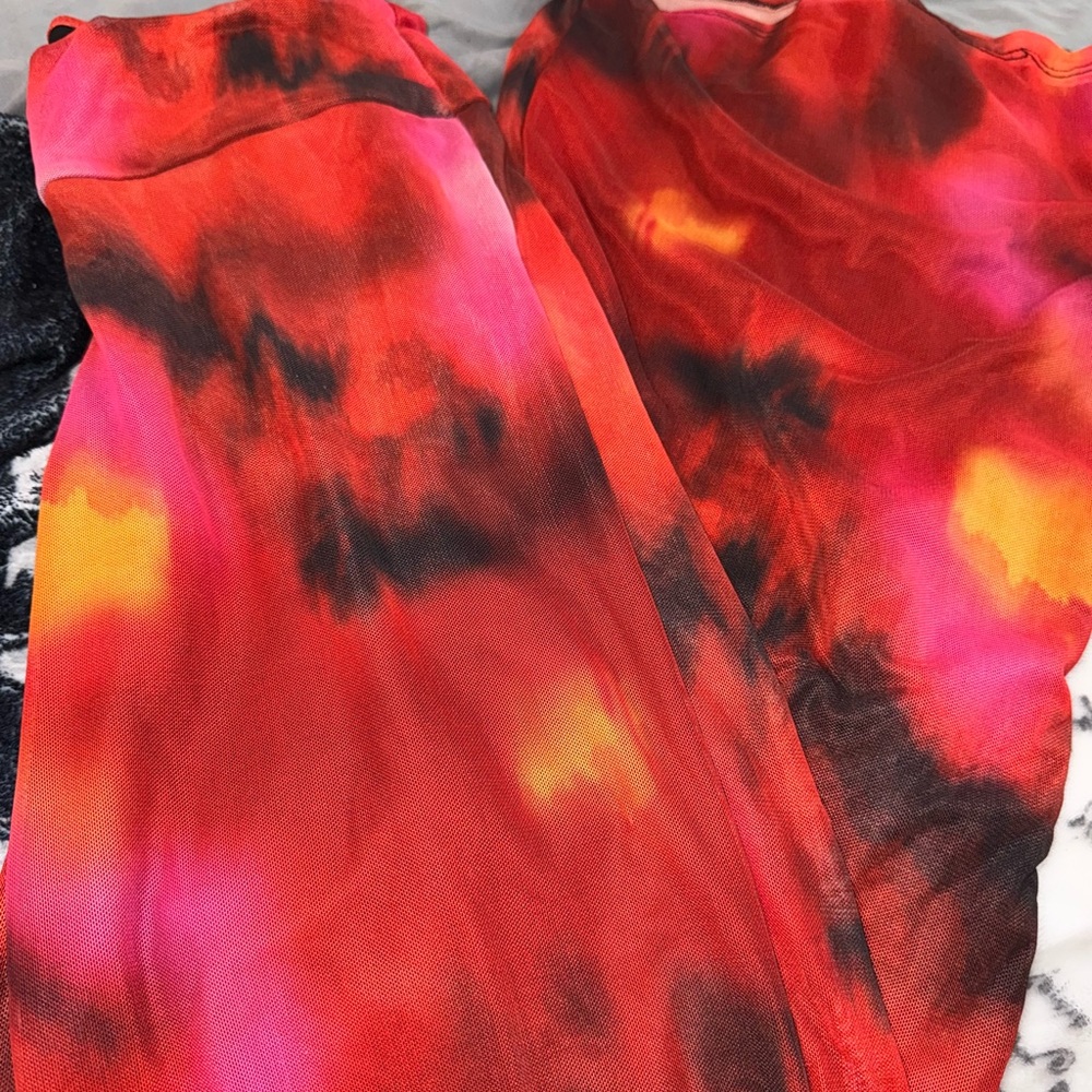 Vibrant Tie-Dye Two Piece Set